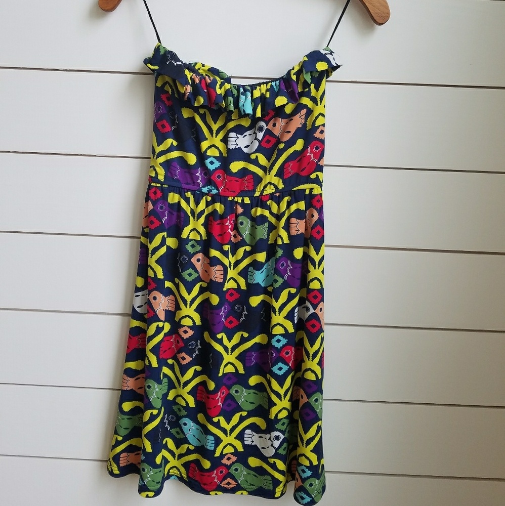 Judith March Bird Print Dress *READ*